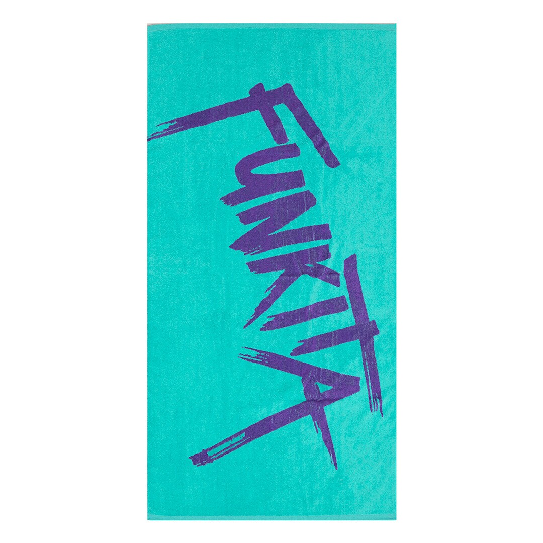 Хлопковое полотенце FUNKITA Tagged Mint (2)